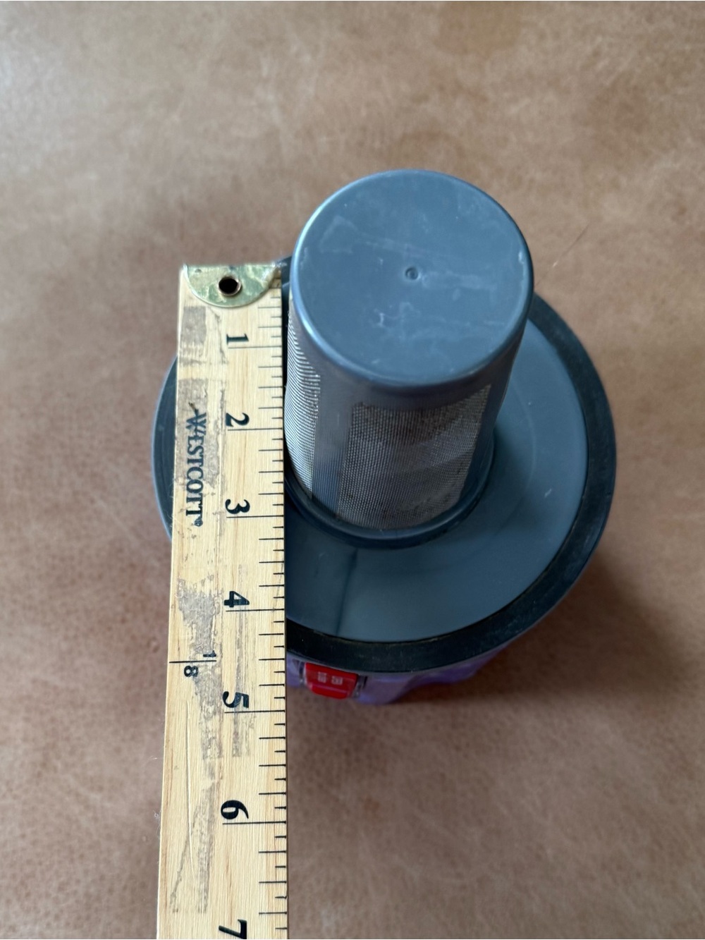 Genuine Shark NV22L NV22 Dust Cup Cyclonic Filter Chamber Purple OEM - Picture 7 of 7